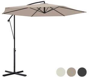 LifeGoods Zweefparasol - tot 8 Personen -