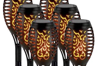 Solar tuinfakkel set van 6